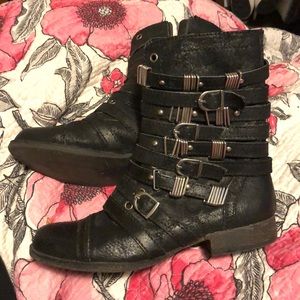 Steve Madden motorcycle boots